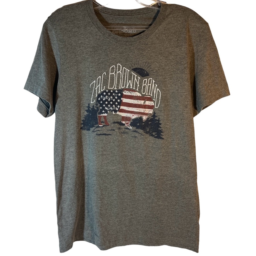 Women’s Zac Brown Band Welcome Home 2017 Tour Concert T-Shirt-Size Medium